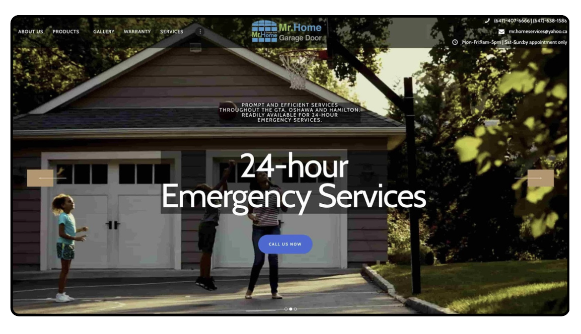 Mr. Home Garage Door: Inventory Management System - Project thumbnail